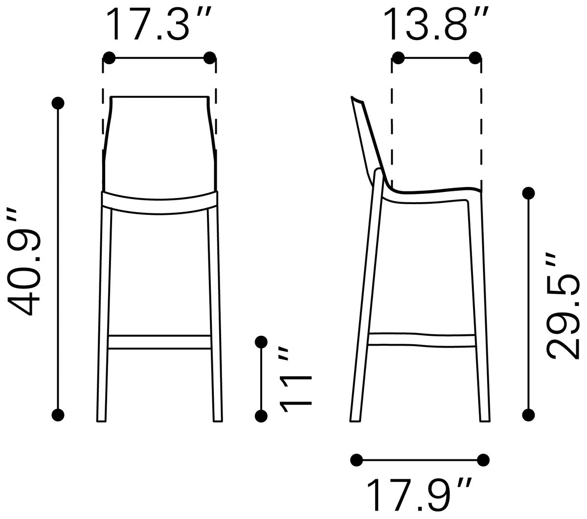 Kismet Bar Chair