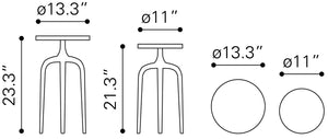 Triton Side Table Set