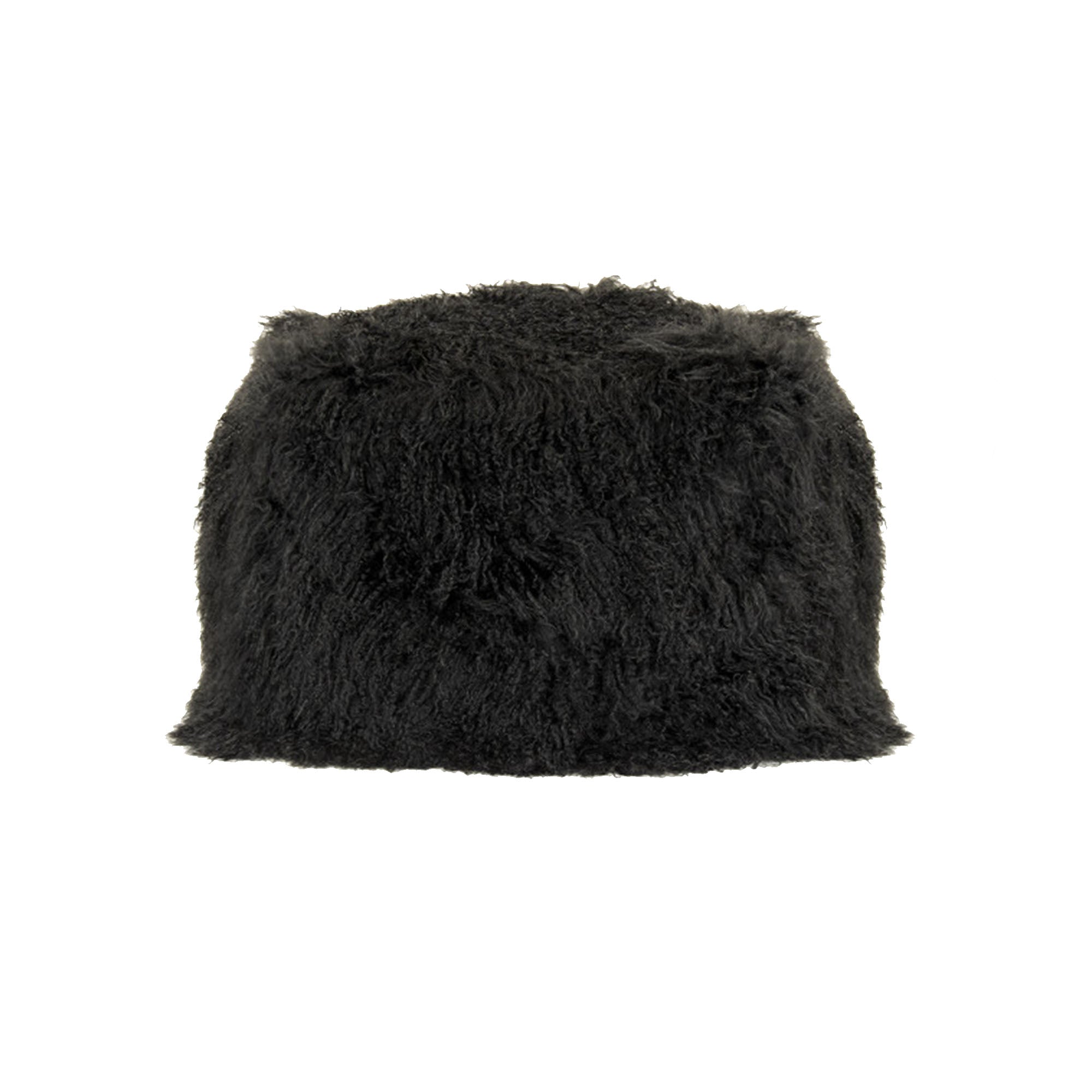 Tibetan Lamb Fur Pouf