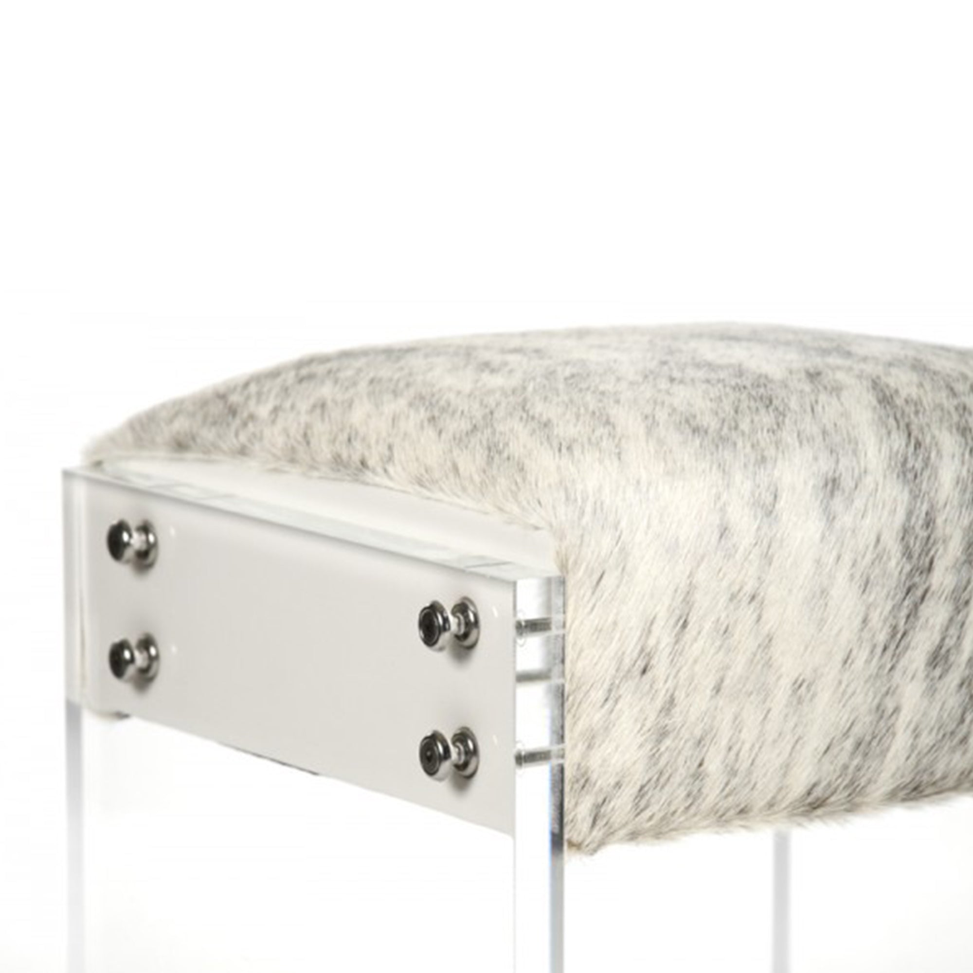 Emilia Cowhide Stool