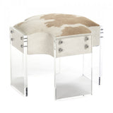 Holly Cowhide Stool