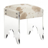 Kyra Cowhide Stool