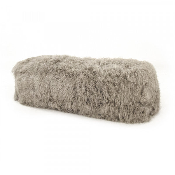 Tiebetan Lamb Fur Bench